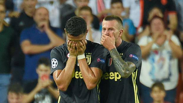 las lagrimas de cristiano foto afp