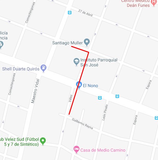 corte en alto alberdi
