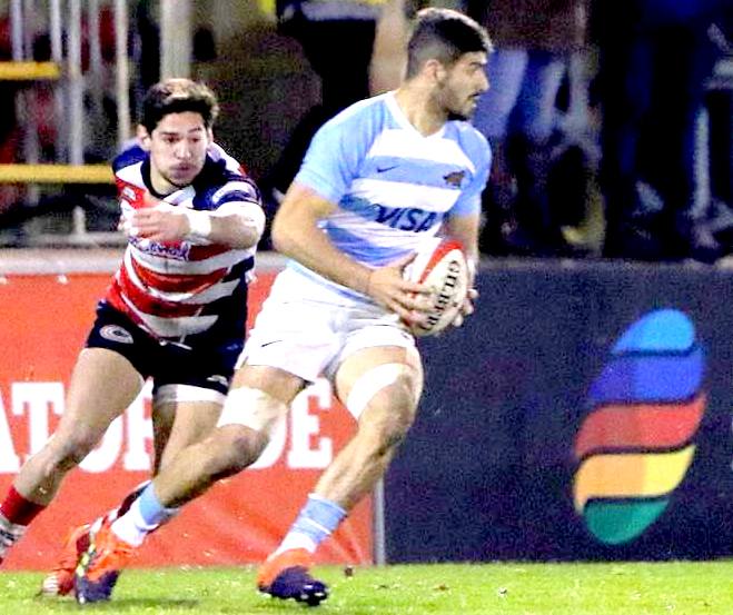 Cordobés Germán Schulz en clasificacion Pumas 7s a Japon 2020