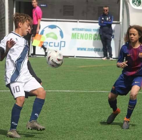 Pomba y Xavi Simons