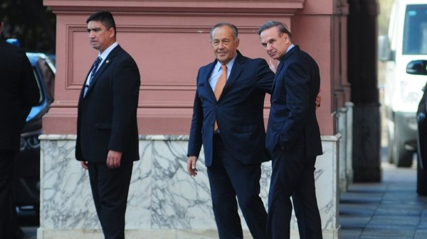Reunion-Senadores-Casa-Rosada pichetto Rodríguez Saa by Maximiliano Luna Infobae