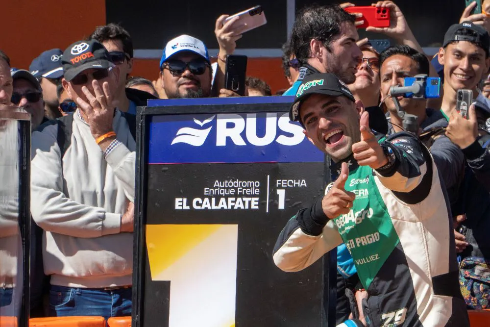 Gran debut en el TC el cordobés Facundo Chapur ganó en El Calafate con