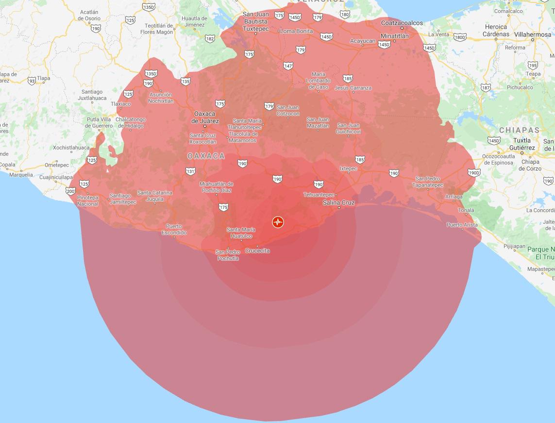 terremoto Google
