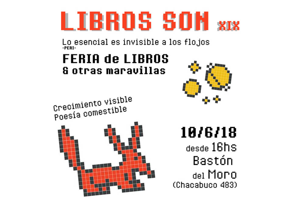 flyer libros son