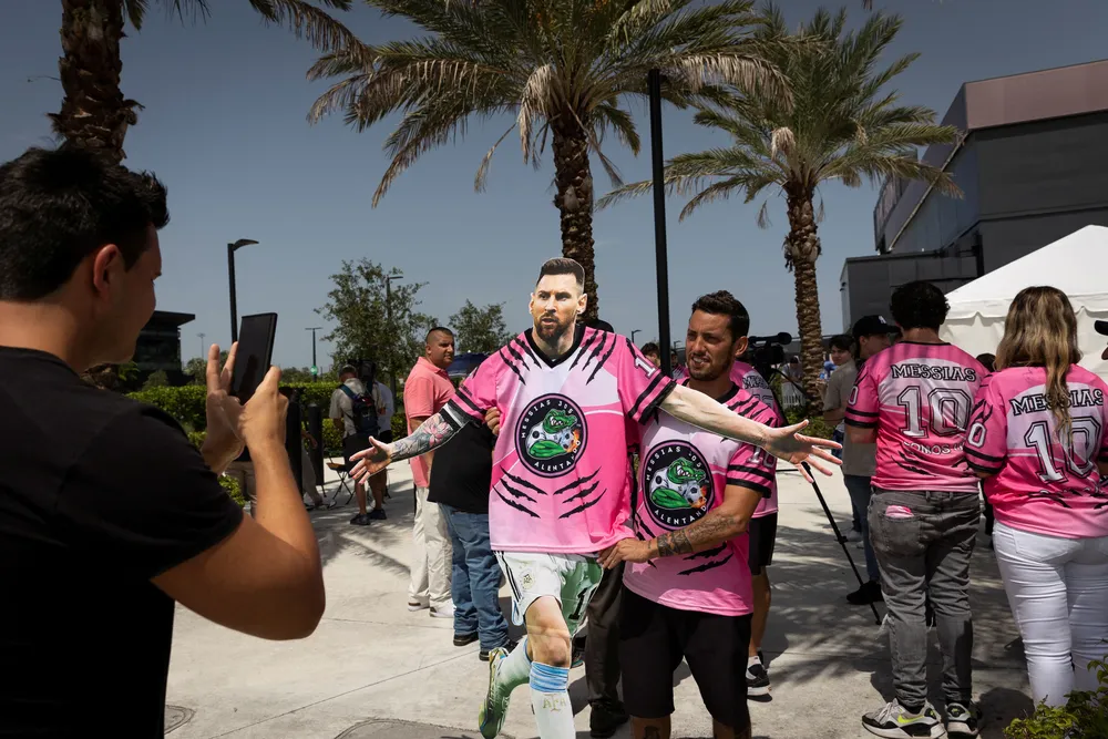 Pasión por Messi en Miami (NA)