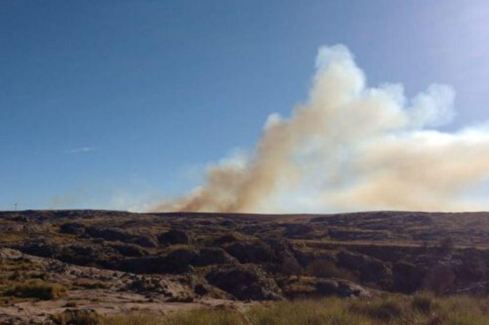 Incendio Carlos Paz vivo