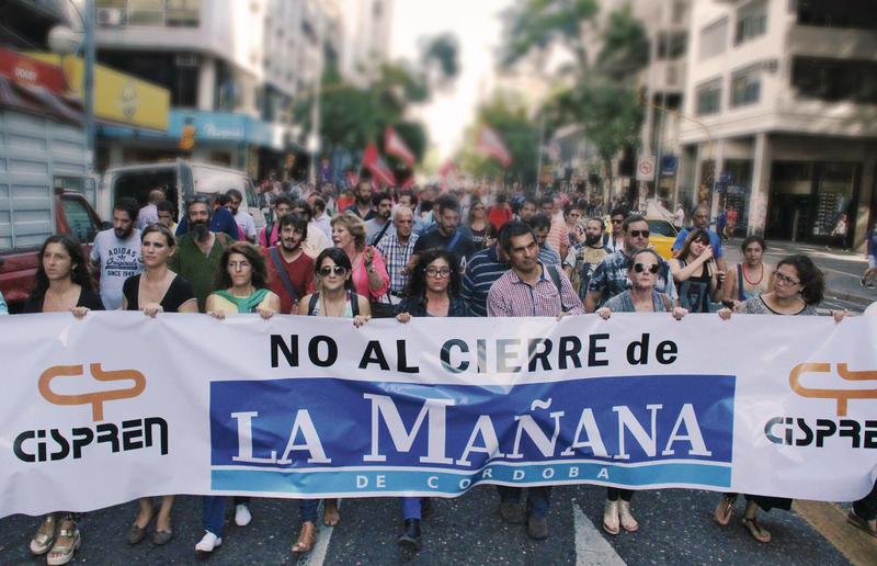 Marcha Trabajadores La Mañana