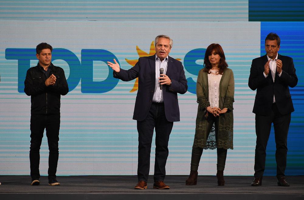 acto de FdT Alberto Fernandez @telam