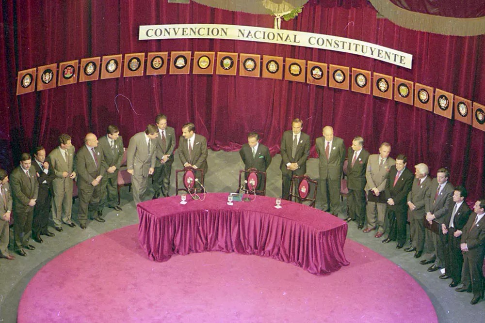 Asamblea-Nacional-Constituyente-1994 © Infobae