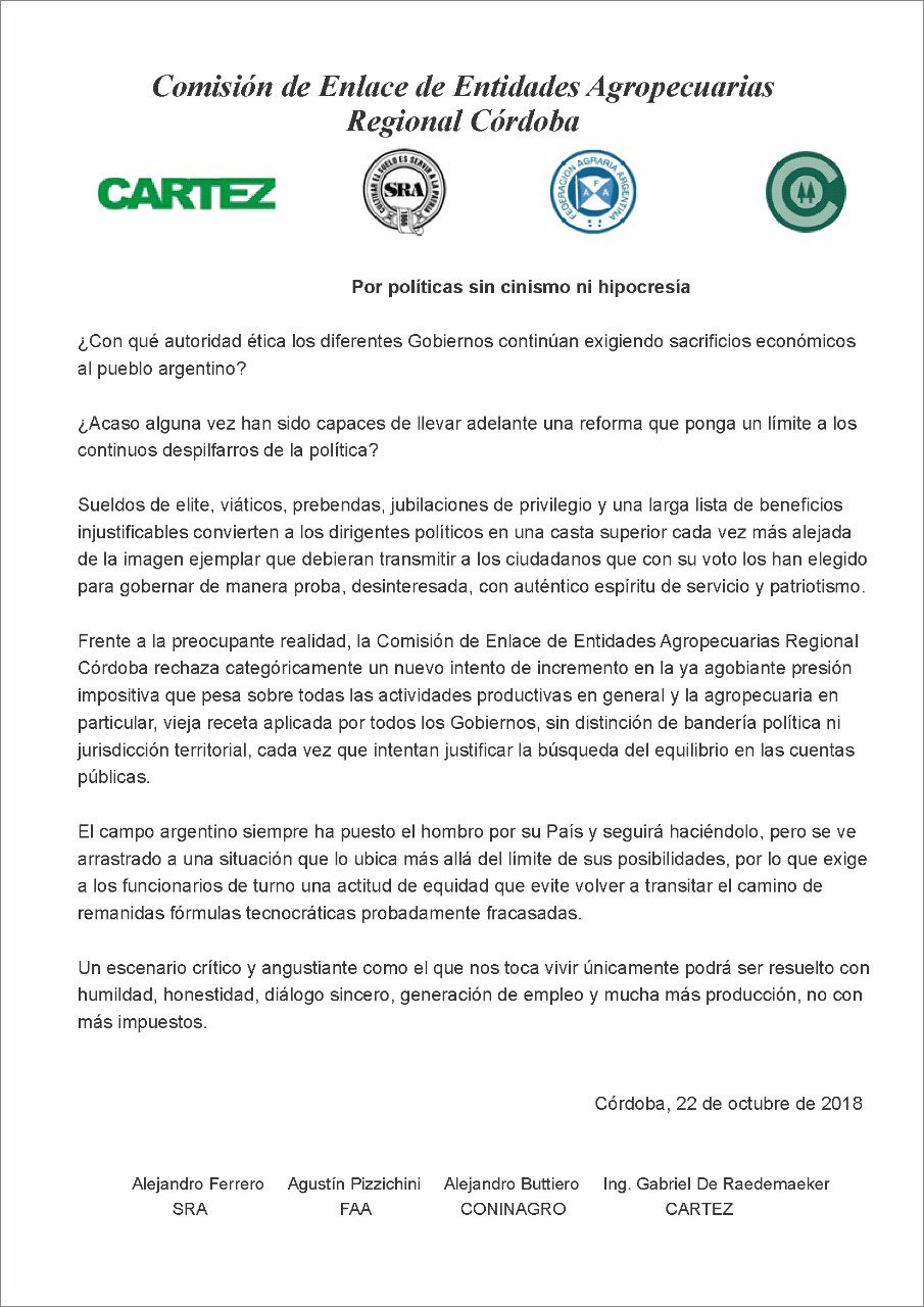 Comunicado Campo