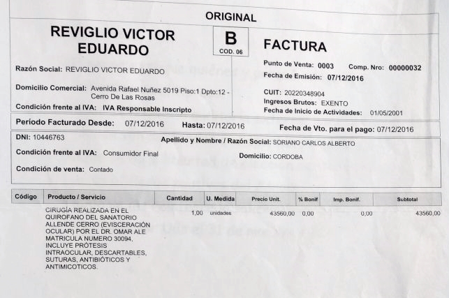 facturas dos 