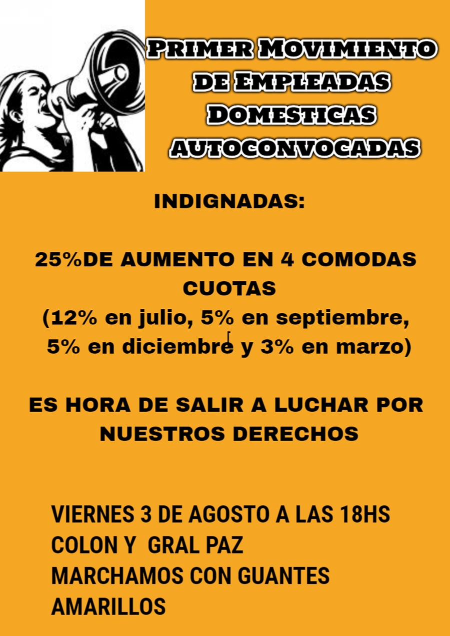 marcha empleadas domesticas