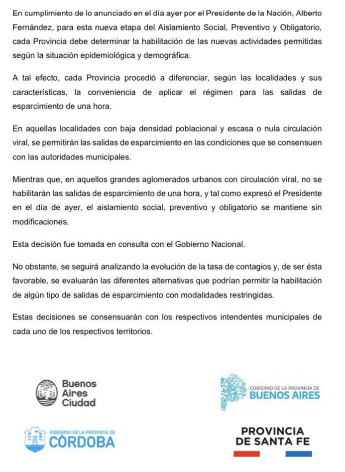 Comunicado