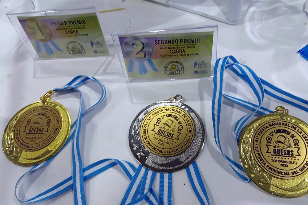 medallas quesos
