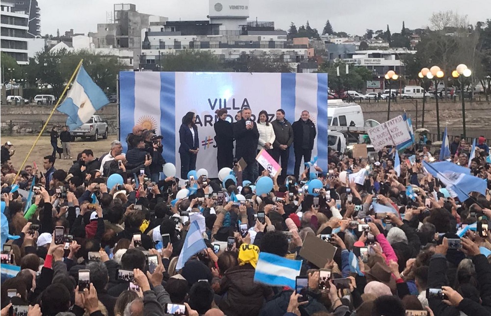 Macri en Carlos Paz LNM