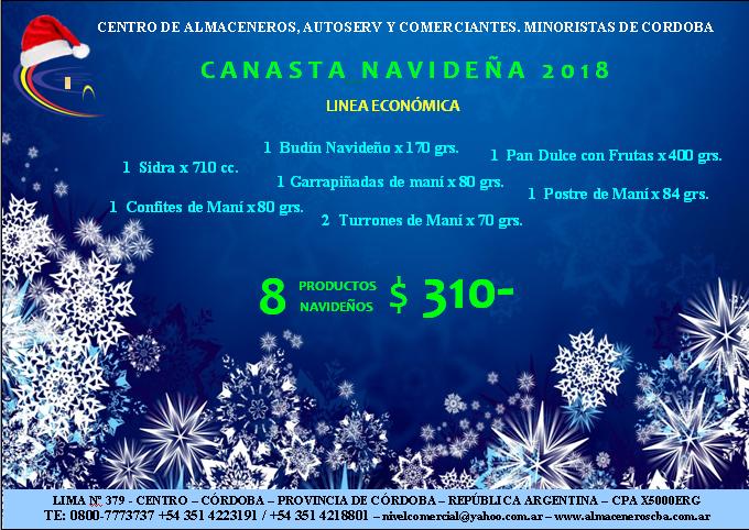 NAVIDEÑA 2018 ECONOMICA