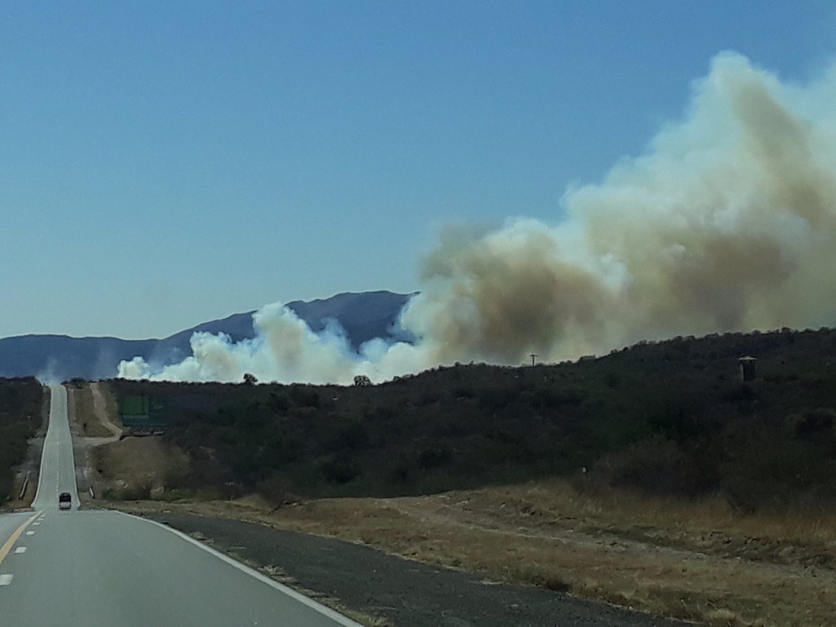 incendio capilla del monte