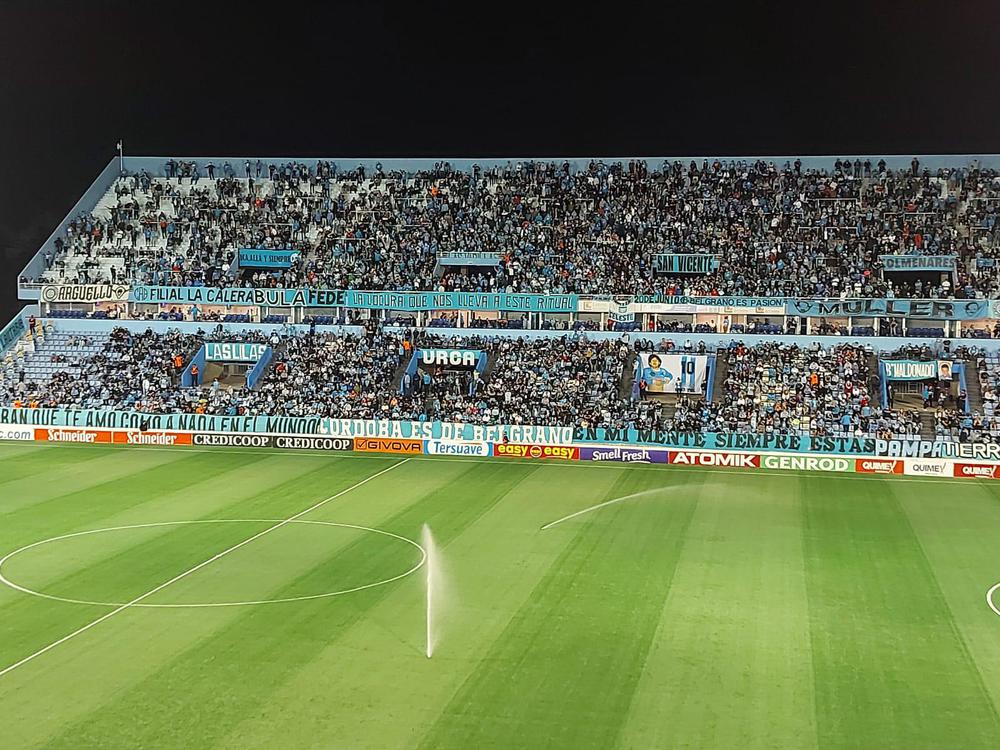 regreso de los hinchas a la cancha de Belgrrano LNM (2)