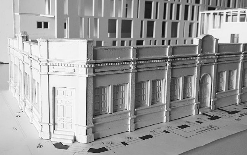 Maqueta de centro de interpretación cultural UNC 1
