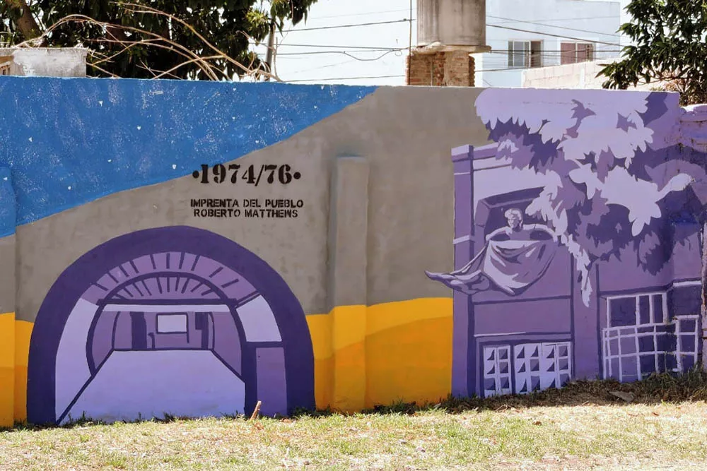 Mural (Centro Vecinal Barrio Observatorio)