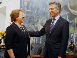 Bachelet y Macri