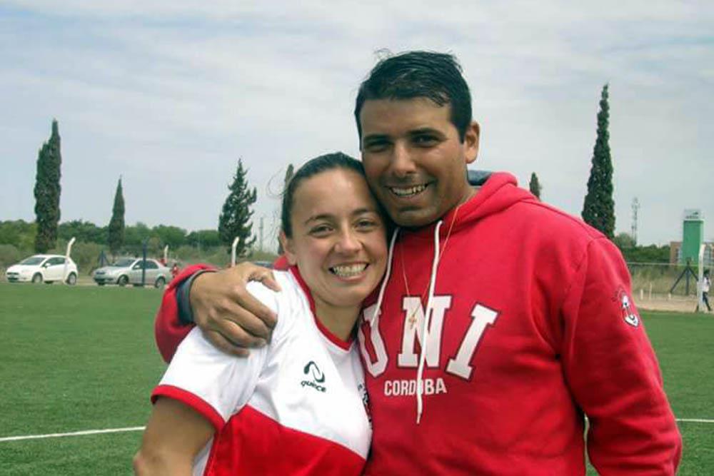 Sosa y su esposa