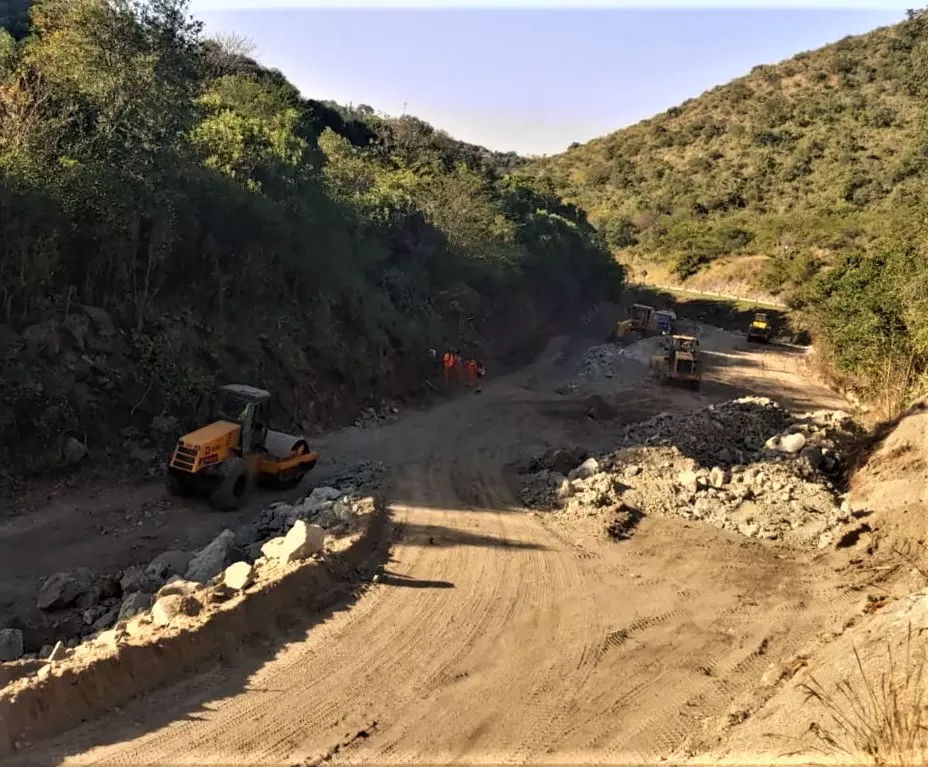 Desmonte autovía ruta 5 A