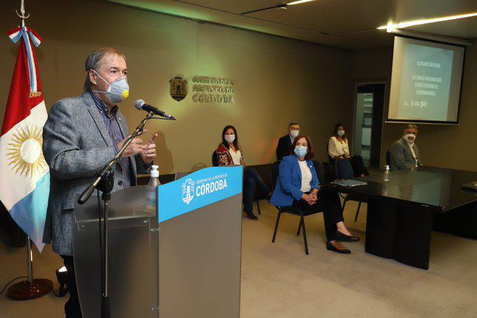 Gobierno de la provincia kit sanitarios Schiaretti