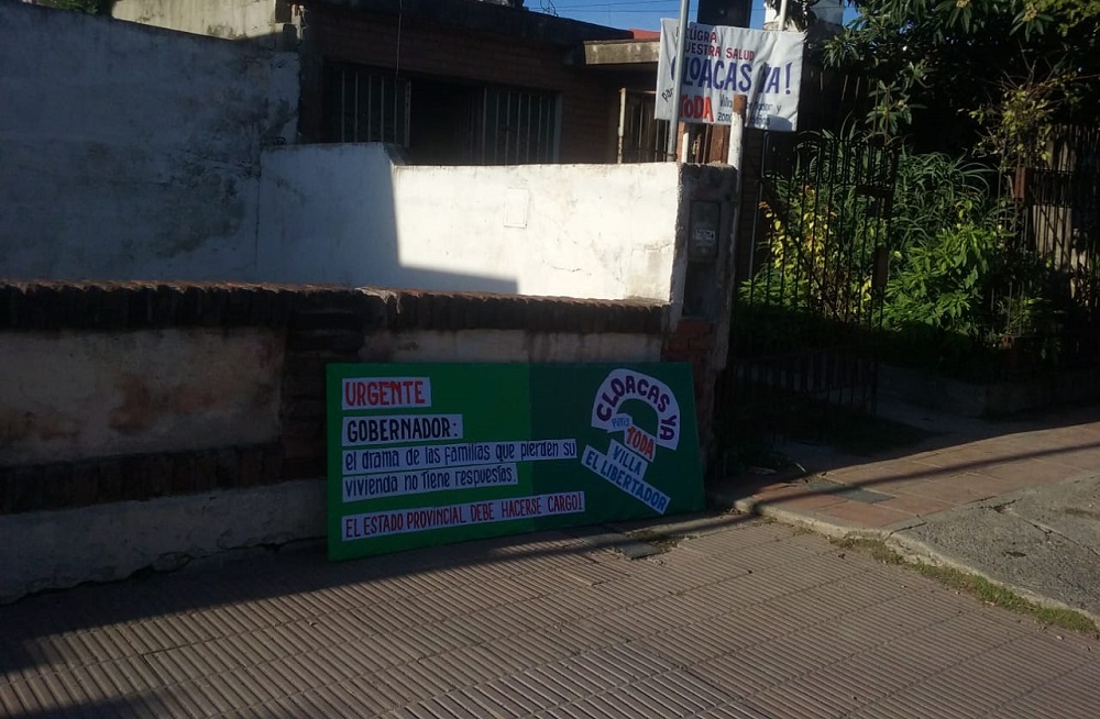Villa El Libertador Cloacas YA