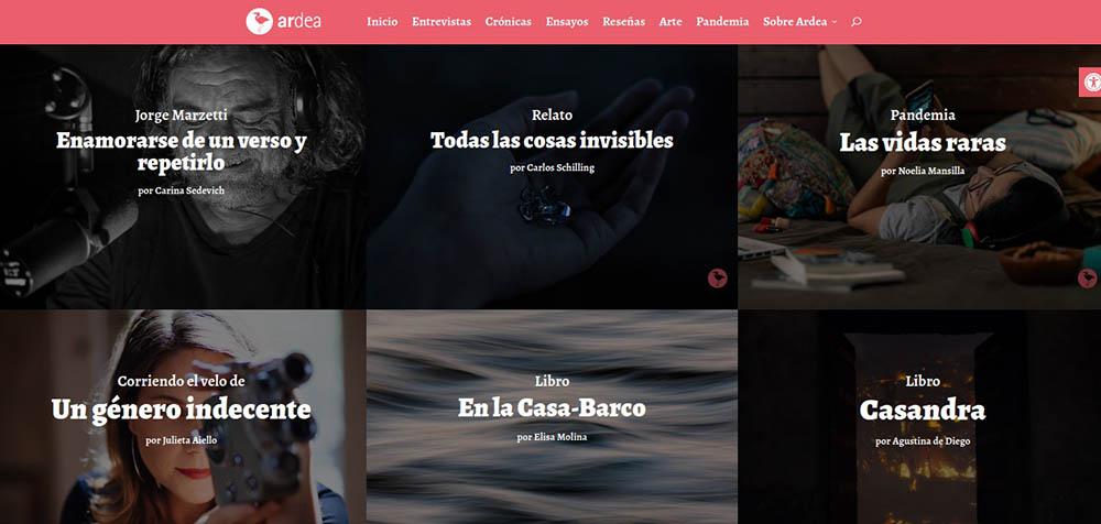 revistas culturales -ardea