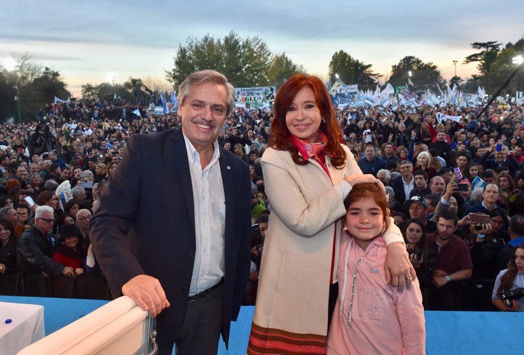 Alberto Fernández y Cristina fernández by @CFKArgentina