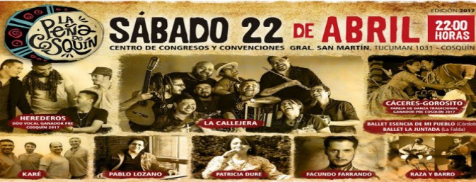 Cosquin vive de Peña 