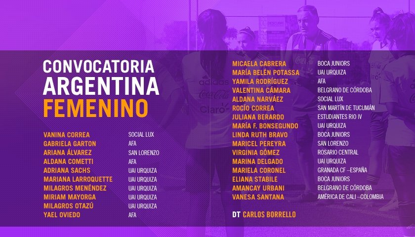 convocadas