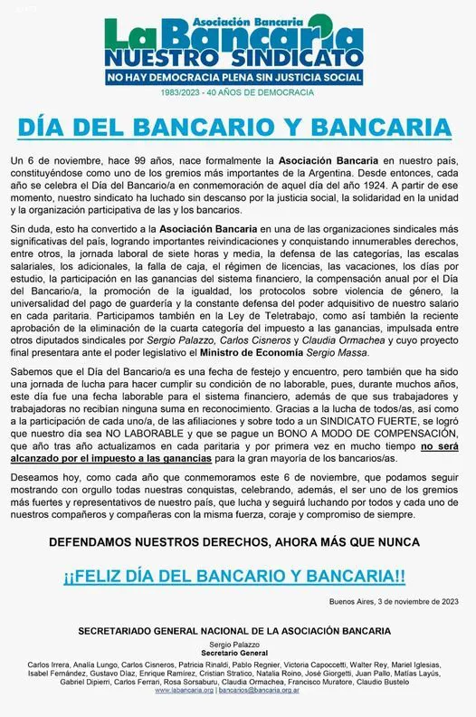 La Bancaria