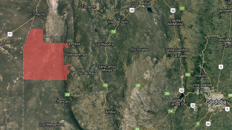 Estancia Las Pinas mapa