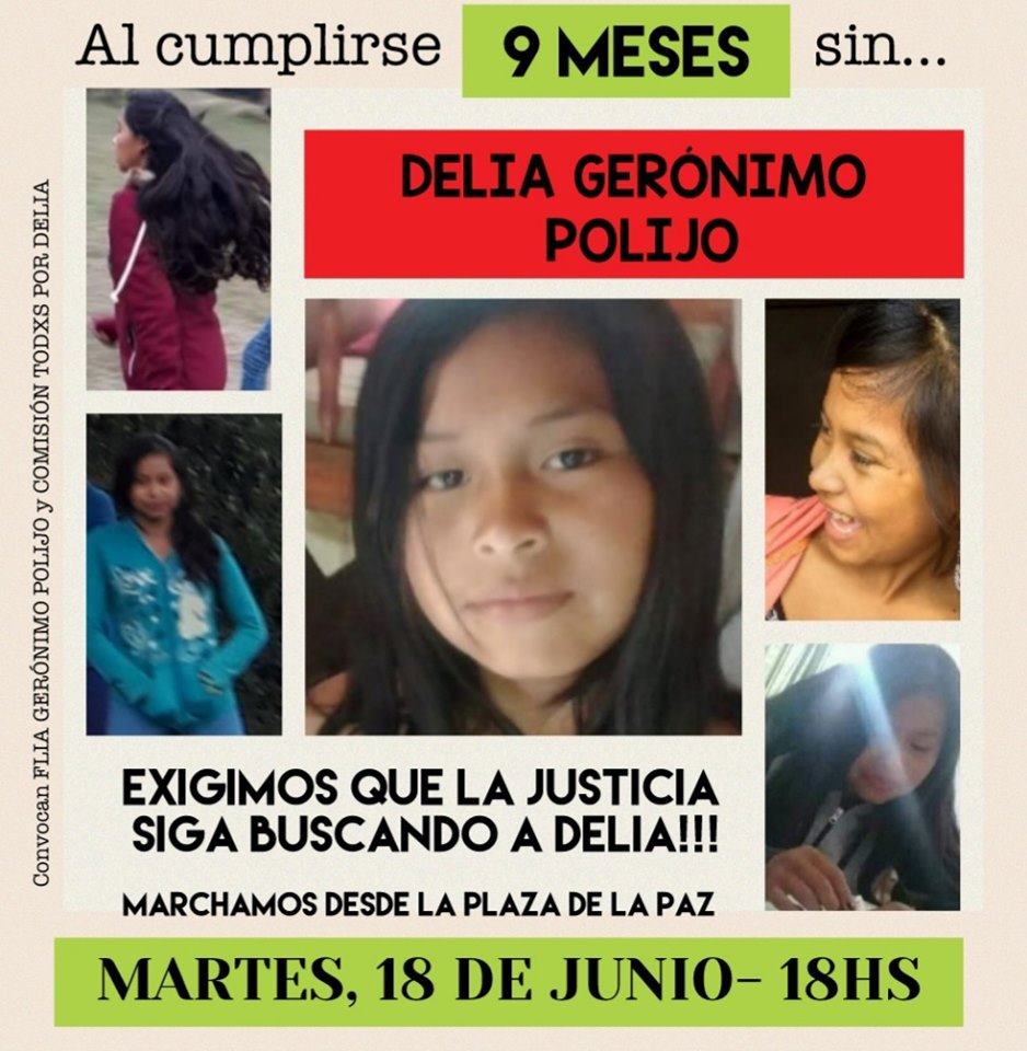 9 meses sin Delia