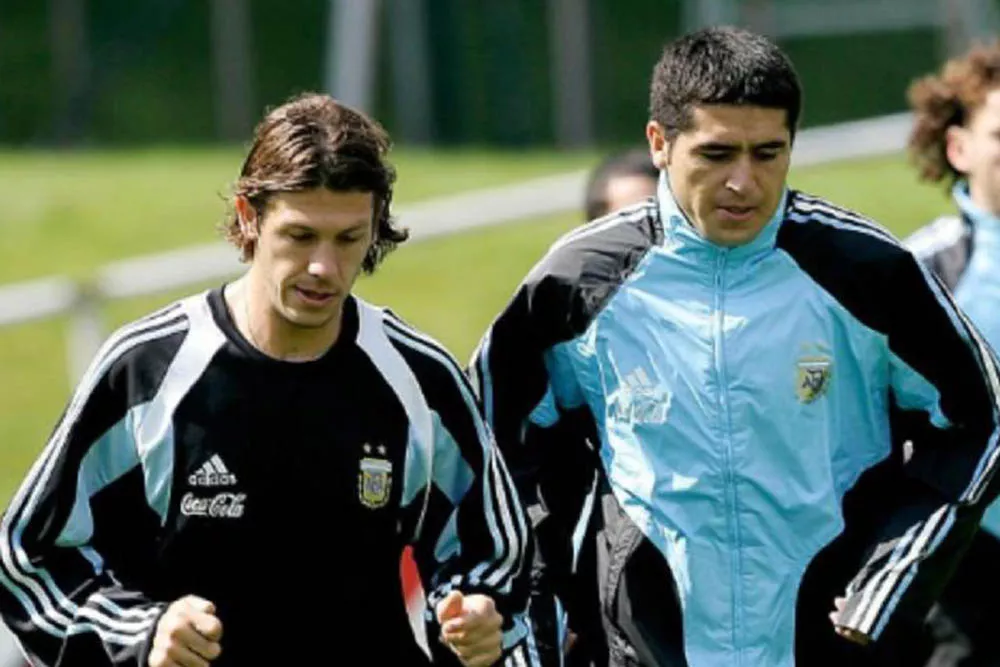 demichelis riquelme en la seleccion