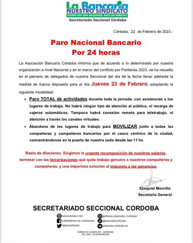 La Bancaria