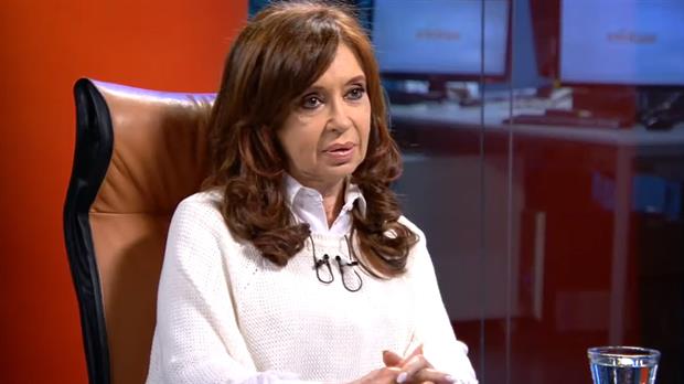 Cristina Kirchner entrevista