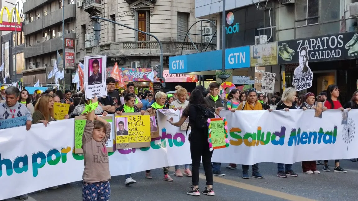 Marcha por la Salud Mental Córdoba 2023 (Miriam Campos LNM)