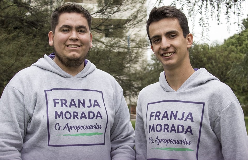 Franja Morada Agronomía UNC
