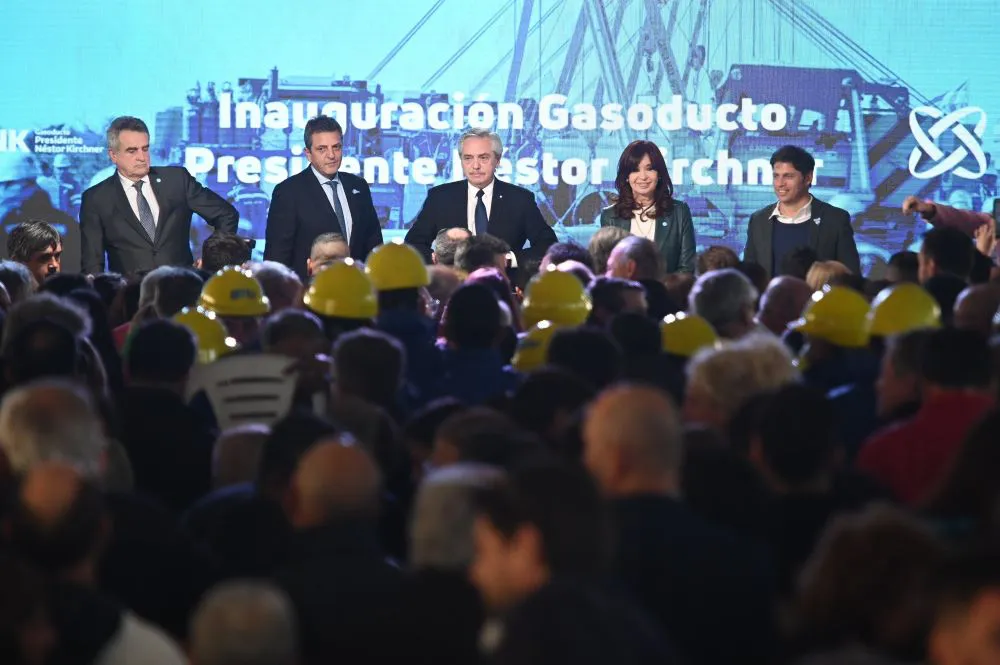 Gasoducto inauguración by @CFKArgentina