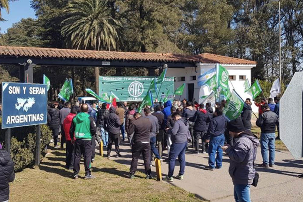 protesta fábrica militar Villa María Facebook ATE Villa María