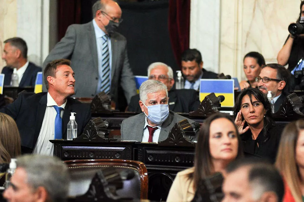Ignacio García Aresca, Carlos Gutierrez y Natalia De la Sota presentaron esta semana el proyecto de ley para bajar las retenciones a las exportaciones agropecuarias.