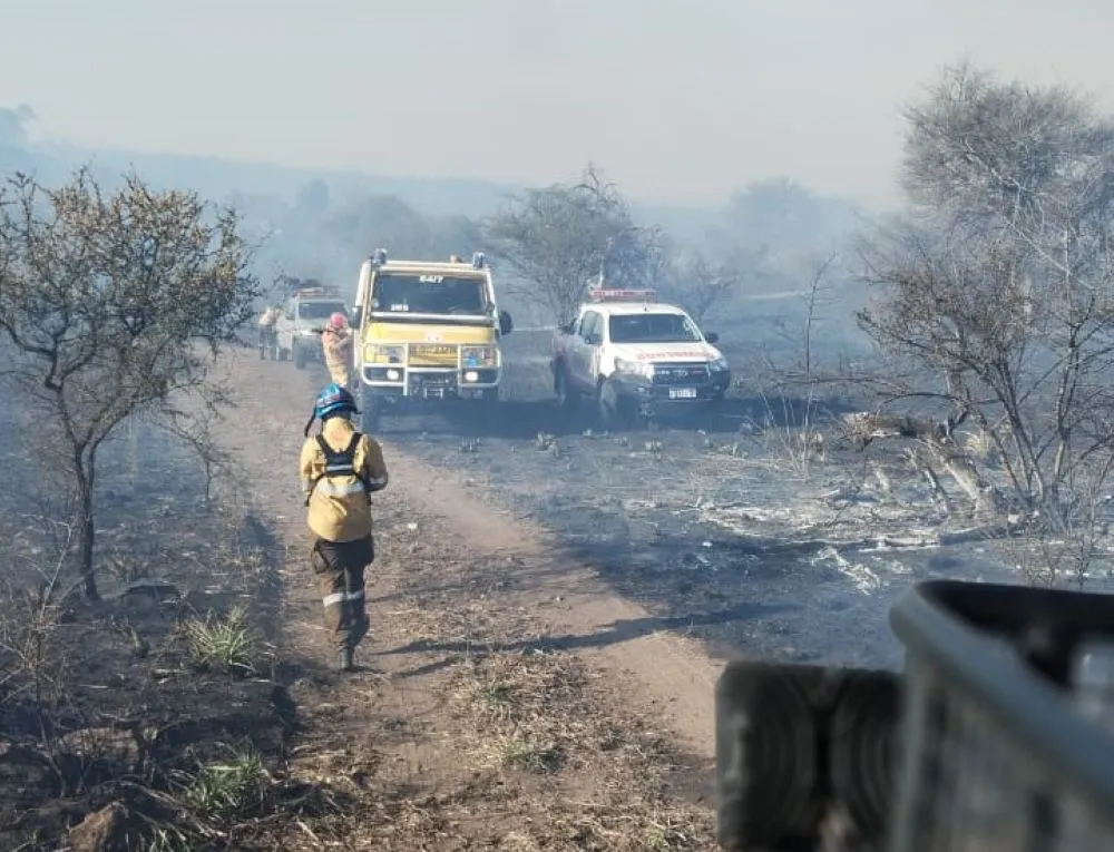 Incendio Jose de la Qiuintana gentileza