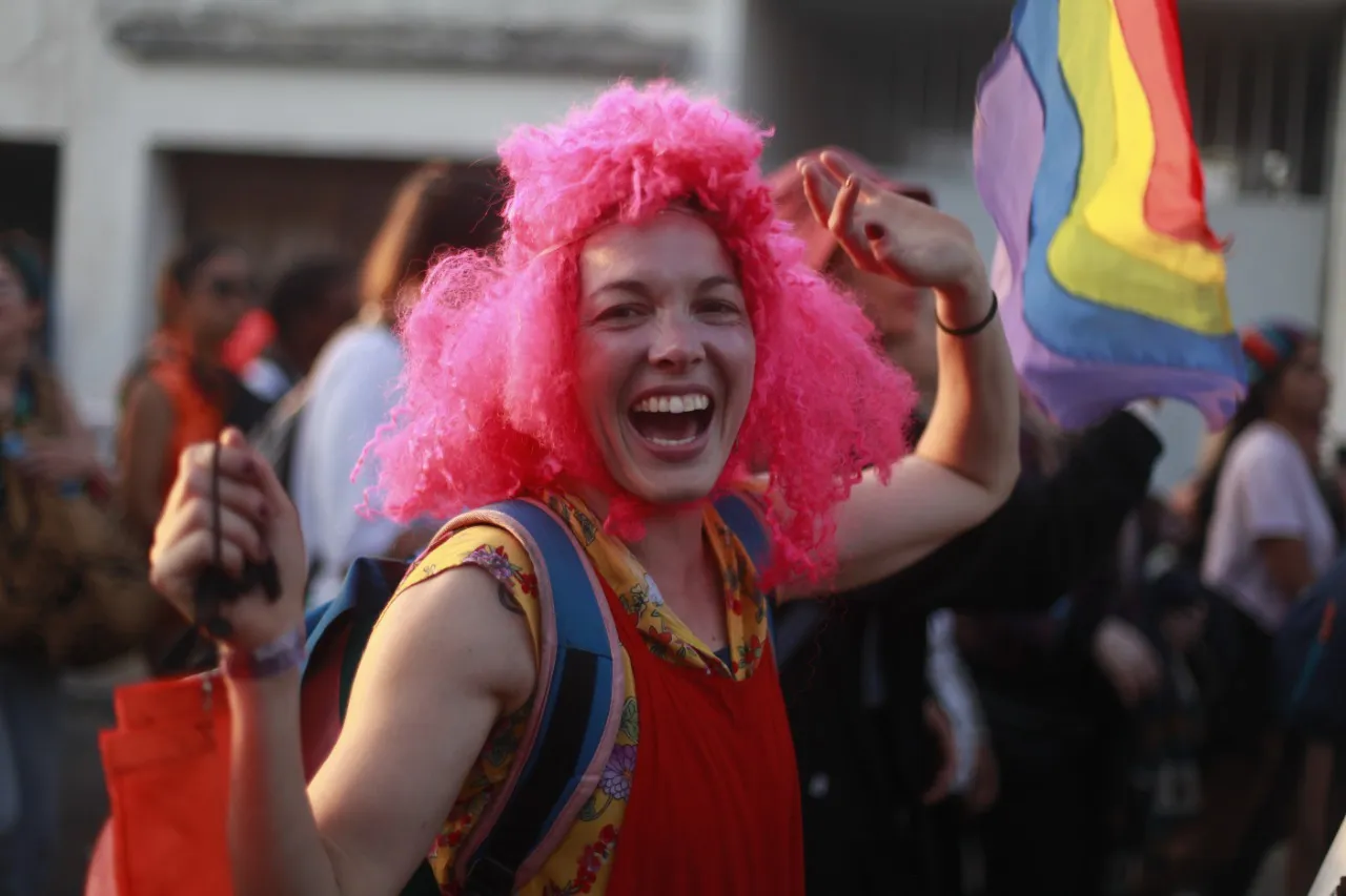 "También decimos ni un paso atrás con la conquista de derechos de la población LGTBIQ+", dicen desde Mumala. Foto: Consuelo Cabral/ LNM