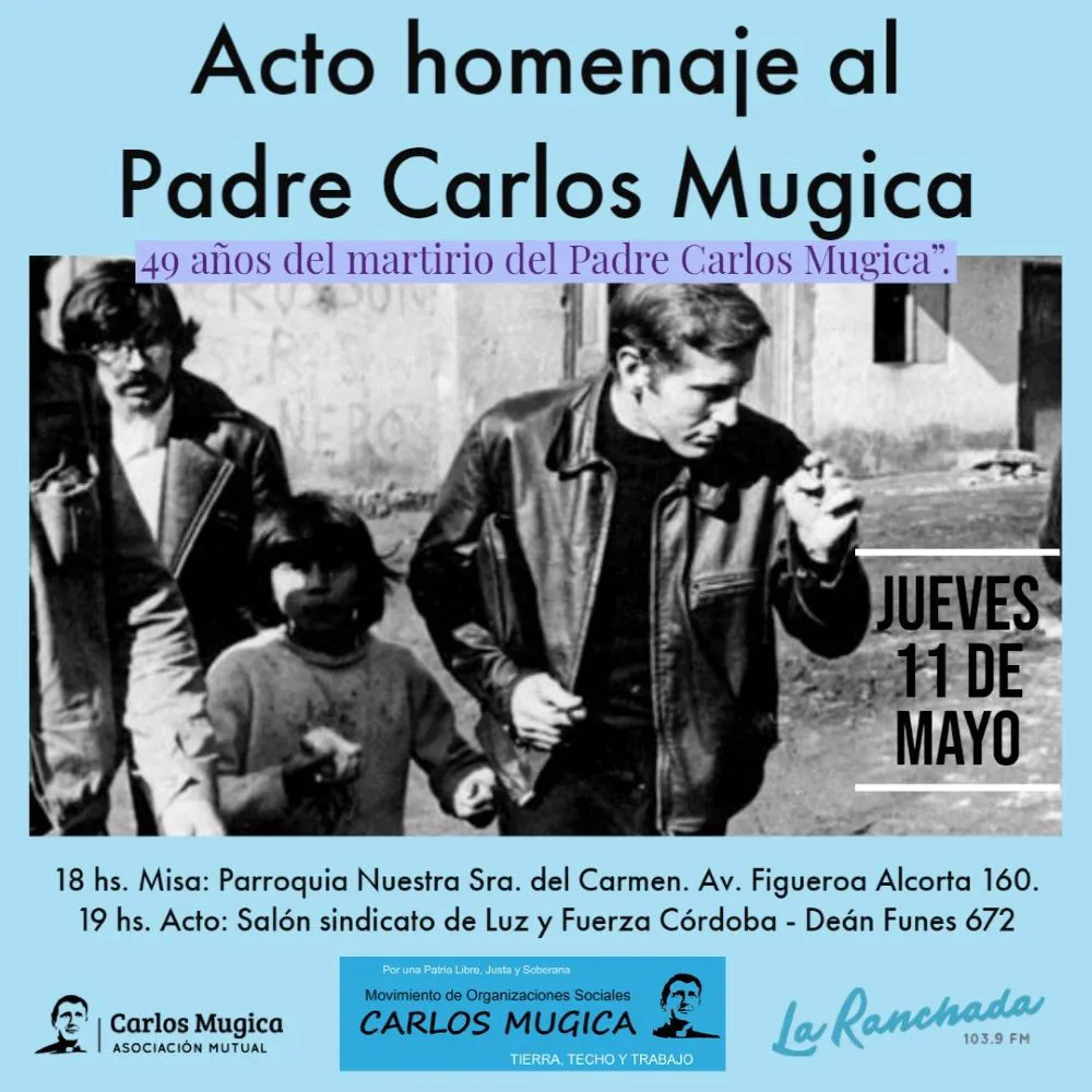 Homenaje Mugica