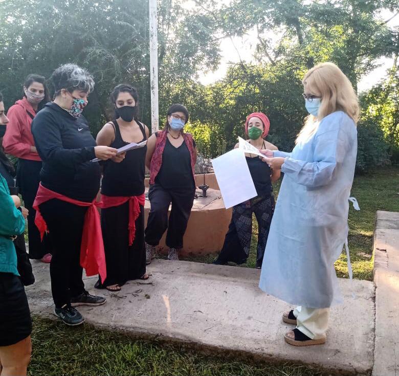 Caravana en Sierras chicas ley sexual integral by gentileza