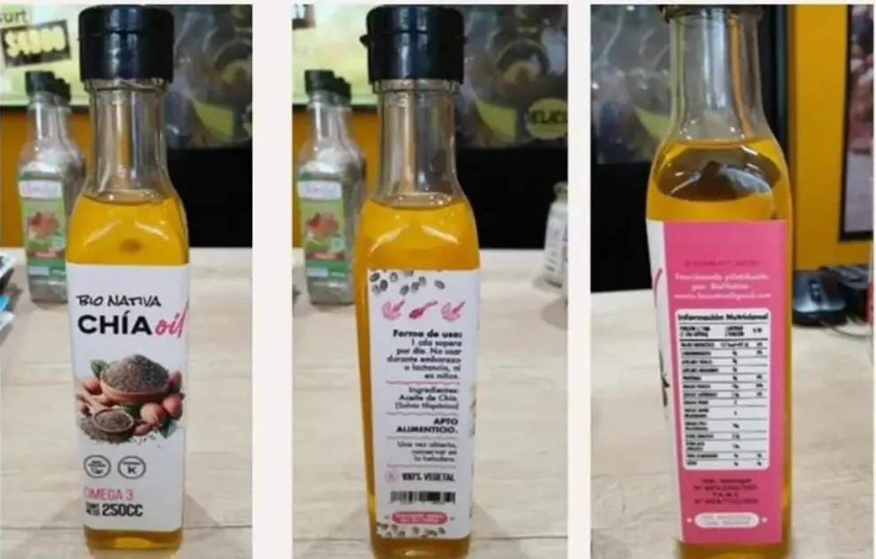 Prohíben en Córdoba la venta y distribución de cuatro aceites de la marca Bio Nativa thumbnail
