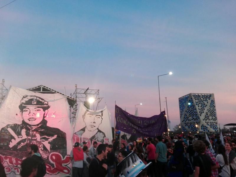 Marcha de la Gorra en el Panal 